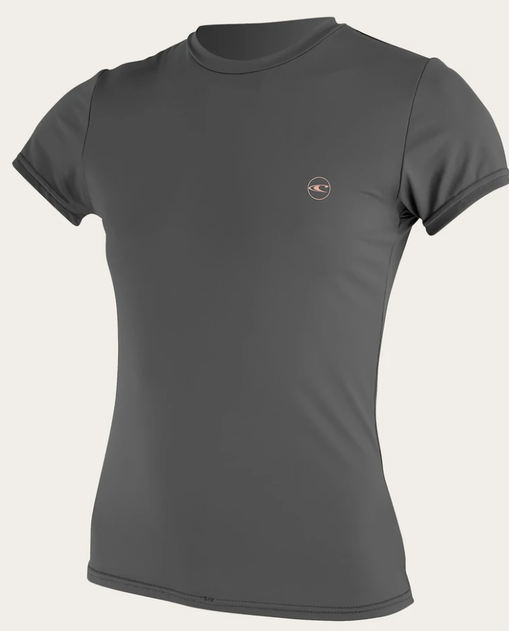 O'neill Women's Basic Skins UPF 30+ S/S Sun Shirt GRAPHITE | 2020