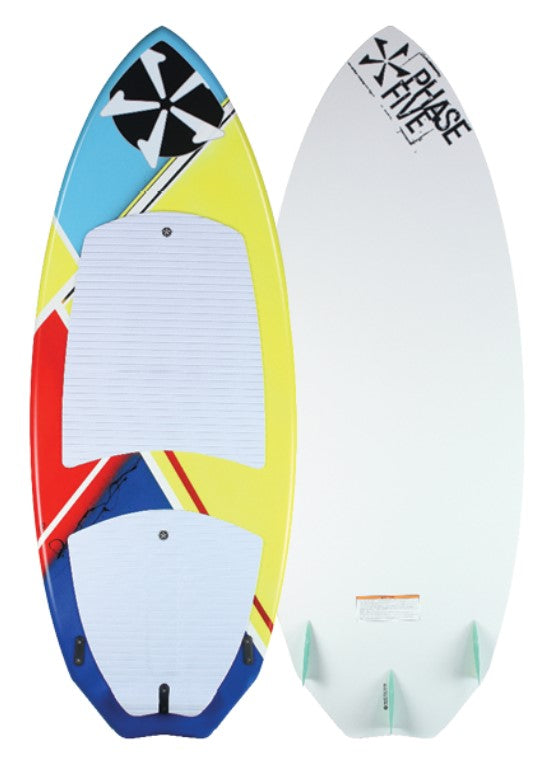Phase5 XB 58" Wakesurf Skim Board | 2023