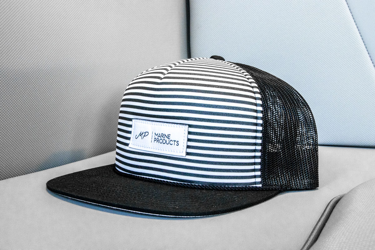 Marine Products Striped Snapback | Pre-Order
