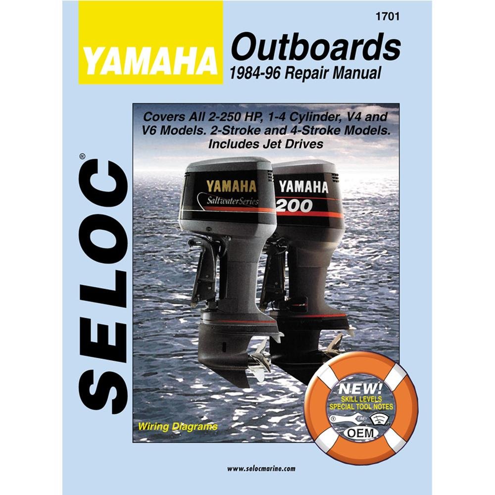 Seloc Manual Yamaha O/B 1984-1996 1701 2023