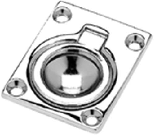 Seachoice Ring Pull Flush Mnt 1-7/8"x2-1/2" Chrome 50-36681