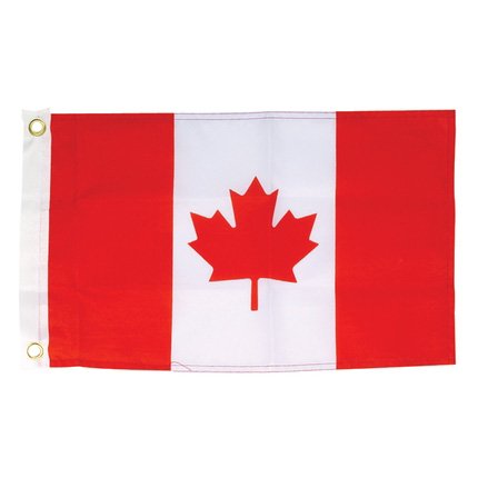 Seachoice Canada Flag 12"x18" Nylon 50-78221