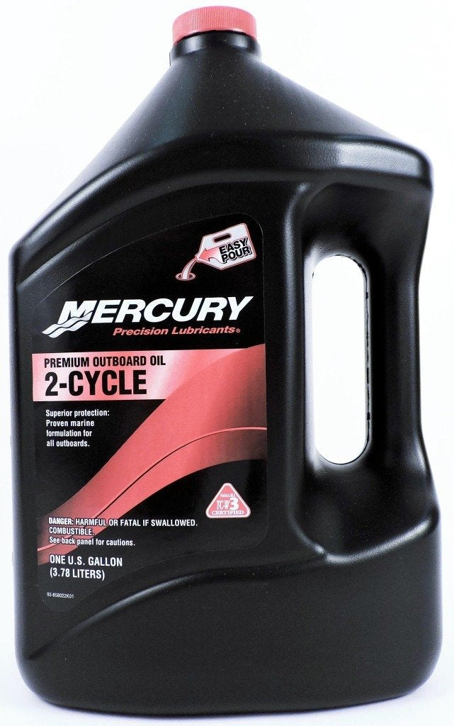 Mercury Premium 2-Cycle TC-W-3 O/B Oil Gal Ea 92-858022K01