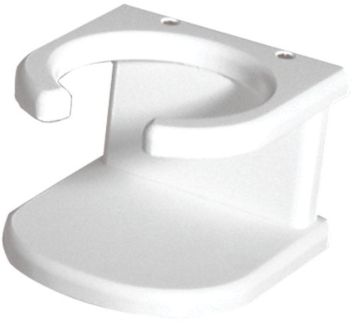 Taco Drink Holder 4-5/8" White Poly w/Suction Cup Mt P012003W | 2023