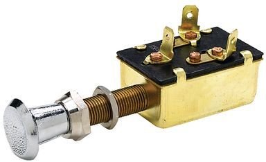 Seachoice Push Pull Switch 3-Position Off/On/On 50-11941