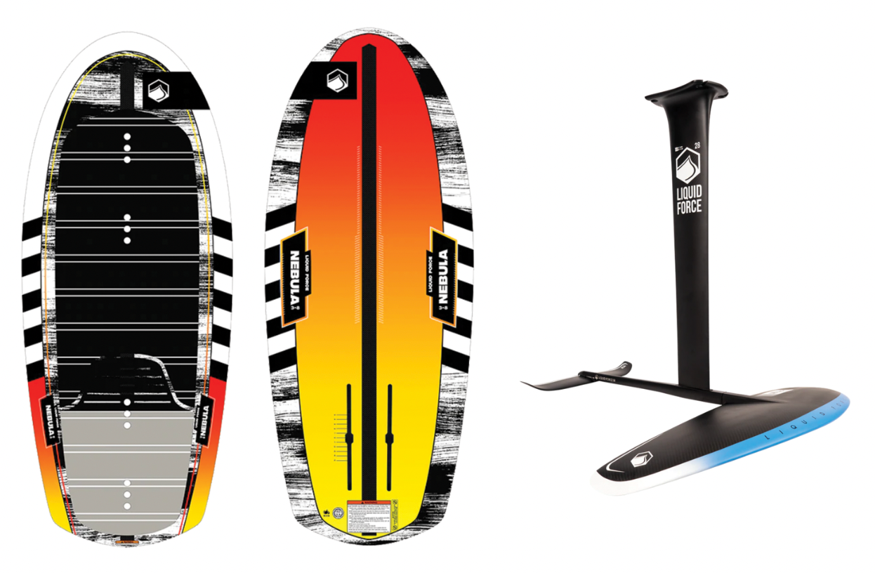 Liquid Force Nebula Foil Board W Carbon Horizon 125 OR 160 Foil Set Pa