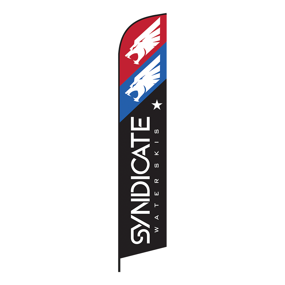 HO Sports Syndicate Feather Flag