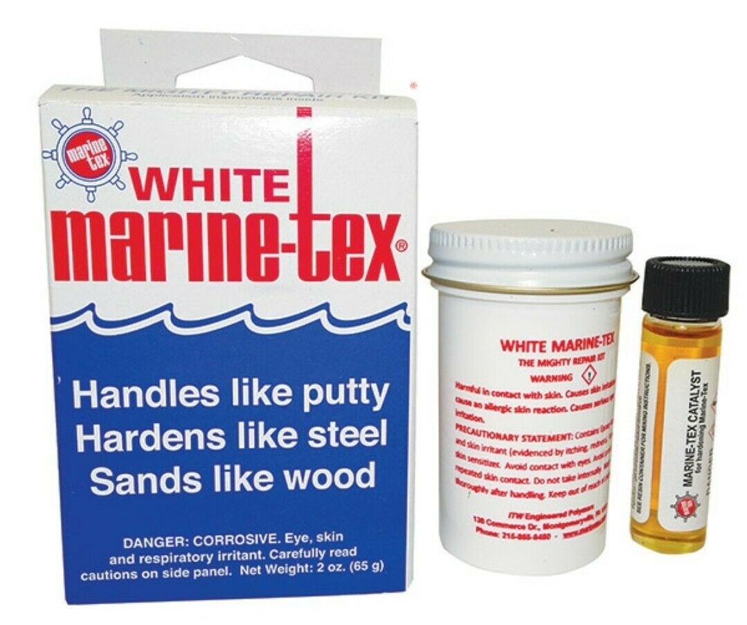 Marine-Tex Epoxy Putty 2oz White RM305K | 24