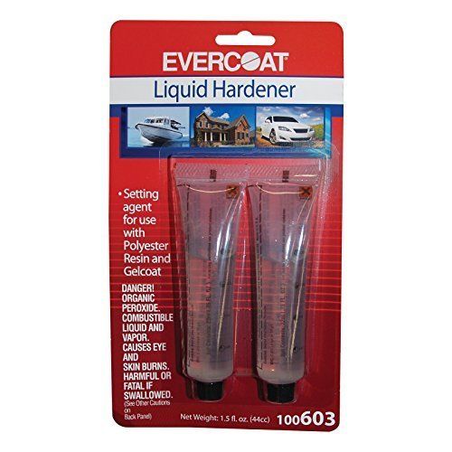 Evercoat Resin Liquid Hardeners MEKP Only 40cc 2-Pak 100603