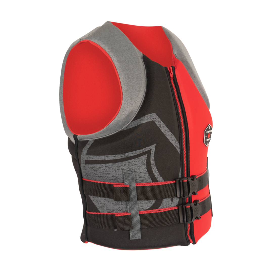 Liquid Force Hinge CGA Life Vest - Red | 2023 | Pre-Order